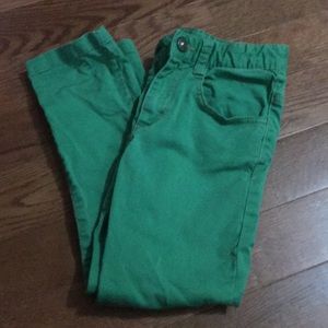 Green pants
